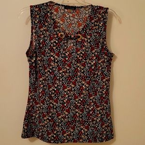 Tommy Hilfiger Printed Tank Blouse, Small